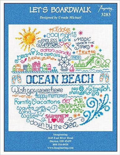 Let's Boardwalk Counted Cross Stitch Kit