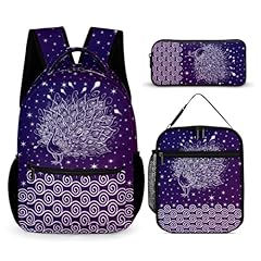 Peacock Backpack1 Set