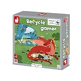 Janod - Juego Recycle Game - Juego de Mesa Infantil - Juego de Cooperación Lúdico y Educativo - Fabricado En Francia - Colaboración con WWF - Cartón con Certificado FSC - A Partir de 5 Años, J08637
