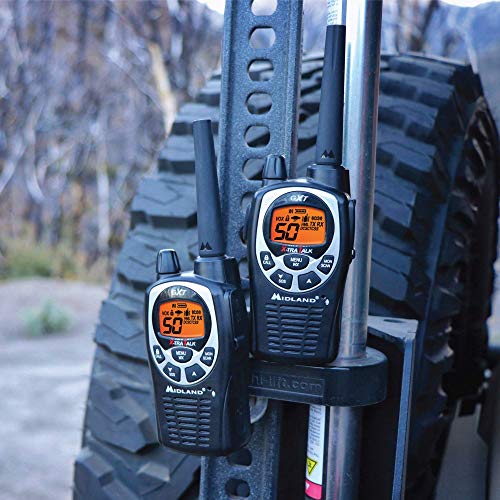 Midland GXT1000 GMRS Walkie Talkie Long Range Two Way Radio with NOAA