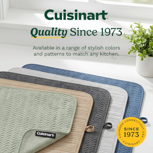 Cuisinart Dish Drying Mat for Kitchen Counter, 2-Pack XL 18"x24" by Best Brands - Image 8