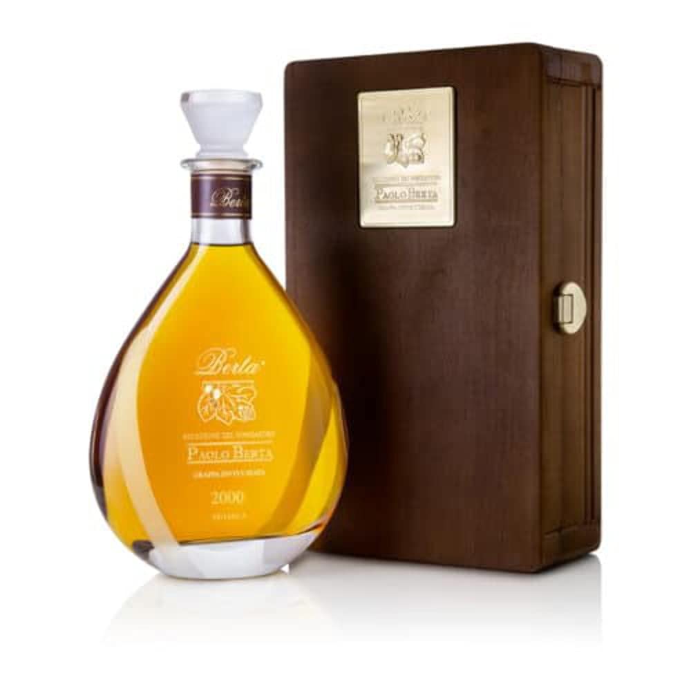 Grappa Reserva del Fondatore Paolo Berta 0,70 lt. con caja de madera