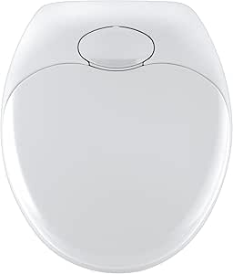 Siège WC Avec Frein De Chute - Abattant à Fermeture Douce, Noir Mat, Duroplast Antibactérien