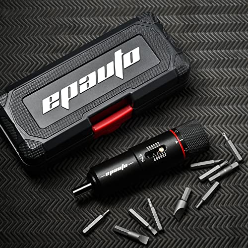 Epauto Torque Screwdriver Wrench With Interchangeable Bits For Bike, Firearms 10 To 65 In-Lbs #TOP6