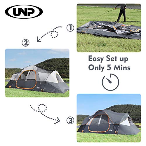 UNP Camping Tent 10-Person-Family Tents の商品画像 7