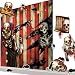 Creepy Carnival Clowns Scene Setters | Mega Value | Halloween Wall Decorating Kit