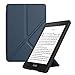 Produktbild MoKo Hülle für Kindle Paperwhite (10. Generation  2018), Kunstleder Origami Ständer Schutzhülle Smart Cover mit Auto Sleep/Wake für Amazon Kindle Paperwhite E-Reader - Marineblau