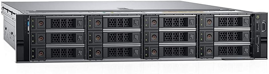 Dell PowerEdge R740xd Server | 2X Silver 4210-2.2Ghz = 20 Core | 128GB | 12x 4TB SAS (Renewed)