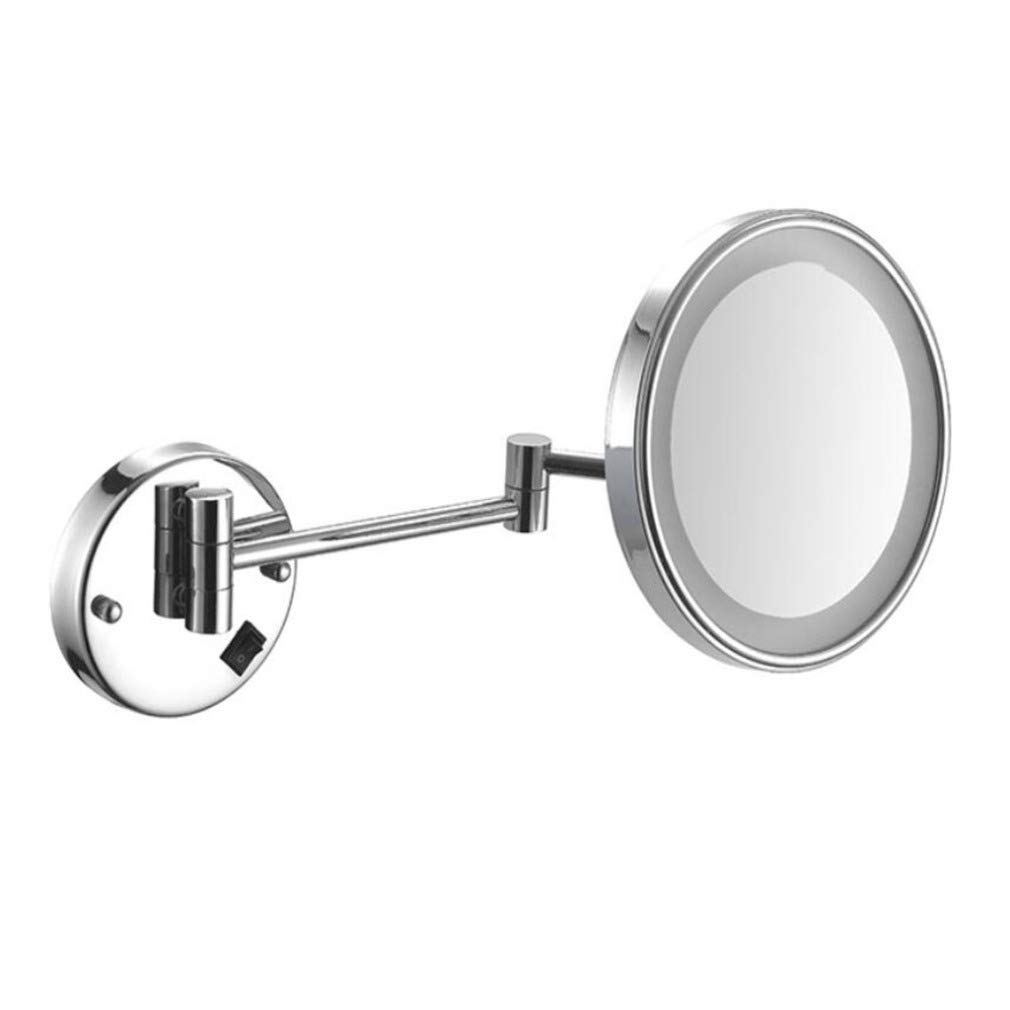 Miroir de courtoisie de maquillage avec lumières pour stopper les ombres