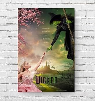 Amazon.co.jp: 映画ポスター ウィキッド ふたりの魔女 Wicked 11×17