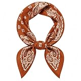 MAIRY Silk Square Scarf Womens Scarves Lightweight Fashion Satin Hijab Scarfs Sleeping Wraps Soft Headwear Paisley Bandanas GB0702806