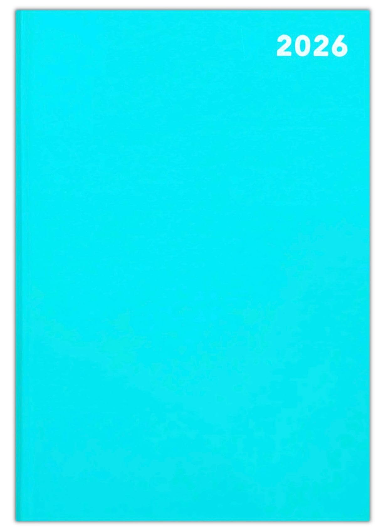 2025 Diary A4 / A5 / A6 Diary Page A Day Desk And Week To View Pastel Colour Diaries Organiser For Student, Teacher, Home, Office, Business Year Planner (Turquoise, A4 Day A Page)