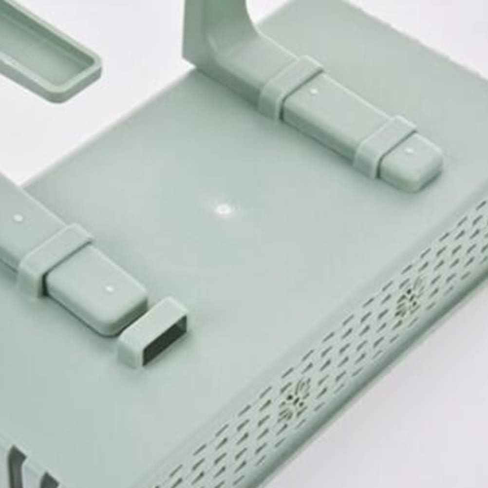 Toilet Plastic Storage Rack Wall Mount Shelves for Bathroom Restroom