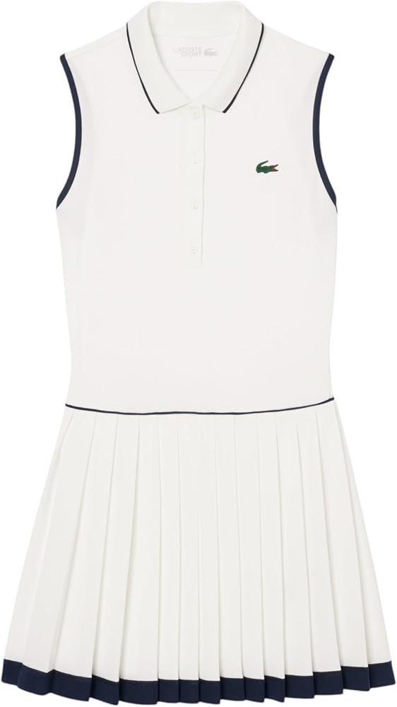 green emerald velvet dress 1970s Lacoste Bright Green Sleeveless Tennis Dress With Flared Gingham  Skirt, Small