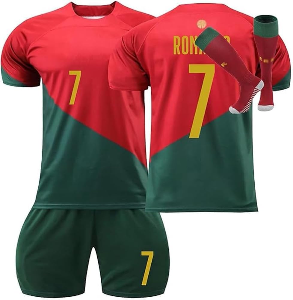 Completino Da Calcio Personalizzabile – Maglia + Pantaloncini + Calzini – Bambino E Adulto – Tuta Allenamento Asciugatura Rapida