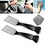 Wazzh 2 Packs Multi Function car Detail Brush with Microfiber Towels for Cars, car Detailing Supplies for Women, car Interior Cleaning Supplies fit for Air Vents, Dashboard