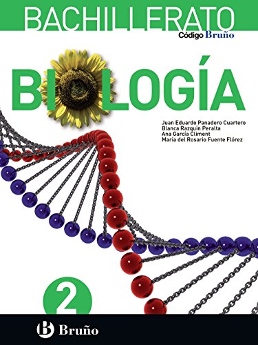 Portada de Biología 2º Bachillerato Codigo Bruño