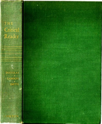 The Critical Reader [Unknown] B000UTEE9O Book Cover
