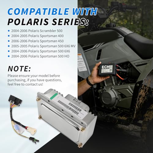 Lazenta 2203348 ECM Controller Module Compatible with 2004-2006 Polaris Scrambler 500, Sportsman 500 6X6, 2004-2005 Sportsman 400, 2006 Sportsman 450, 2005 Sportsman 500 6X6 MV by Lazenta - Used condition - Image 3