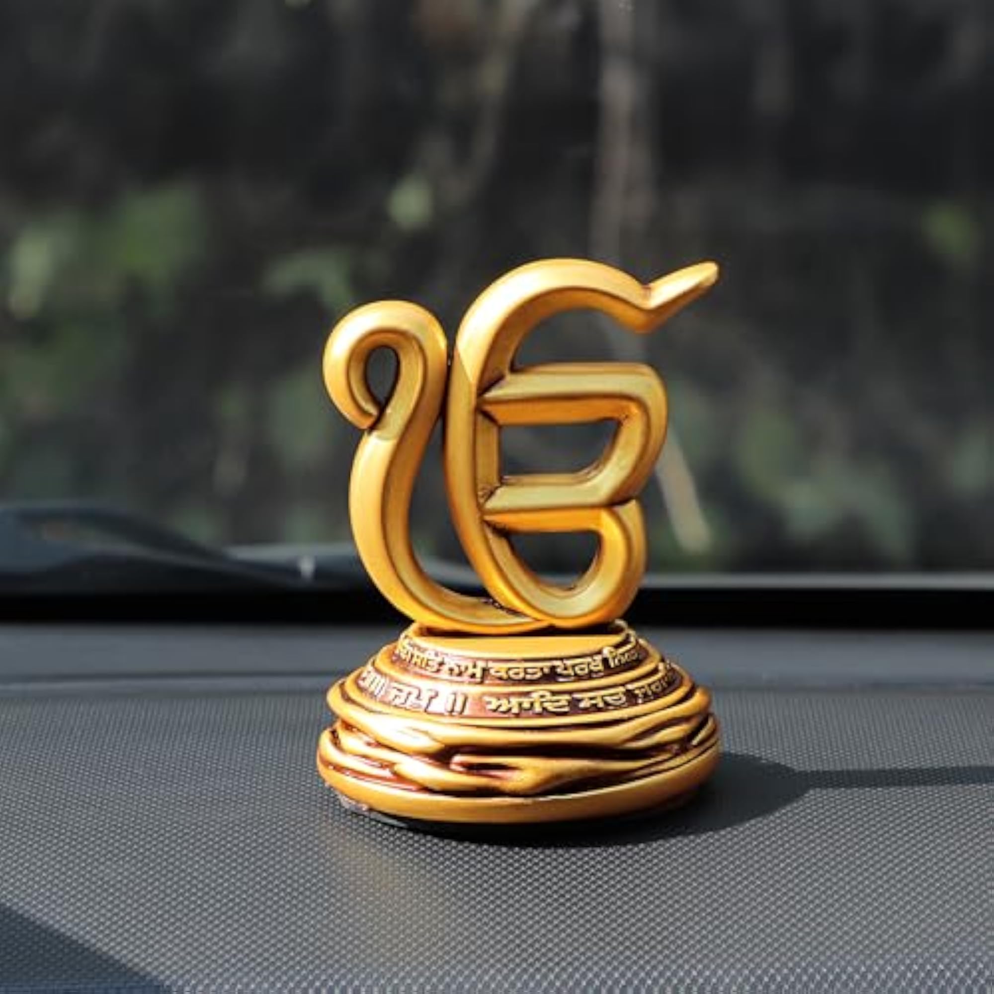 Ek Onkar Idol 3.5 Inch Sikh Religious Symbol Showpiece