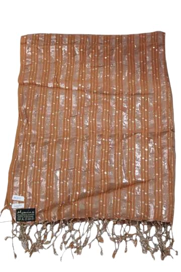VISCOSE HAND EMBD SITARA SEQUEINCE KASHMIRIE ANTIQUE WITH ZARI ZARDOZI STRIPS_04-image-43