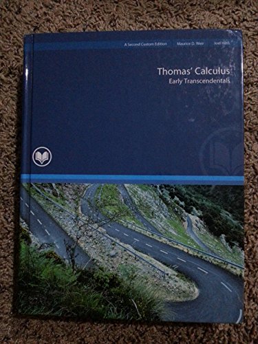 Thomas' Calculus 1269424904 Book Cover