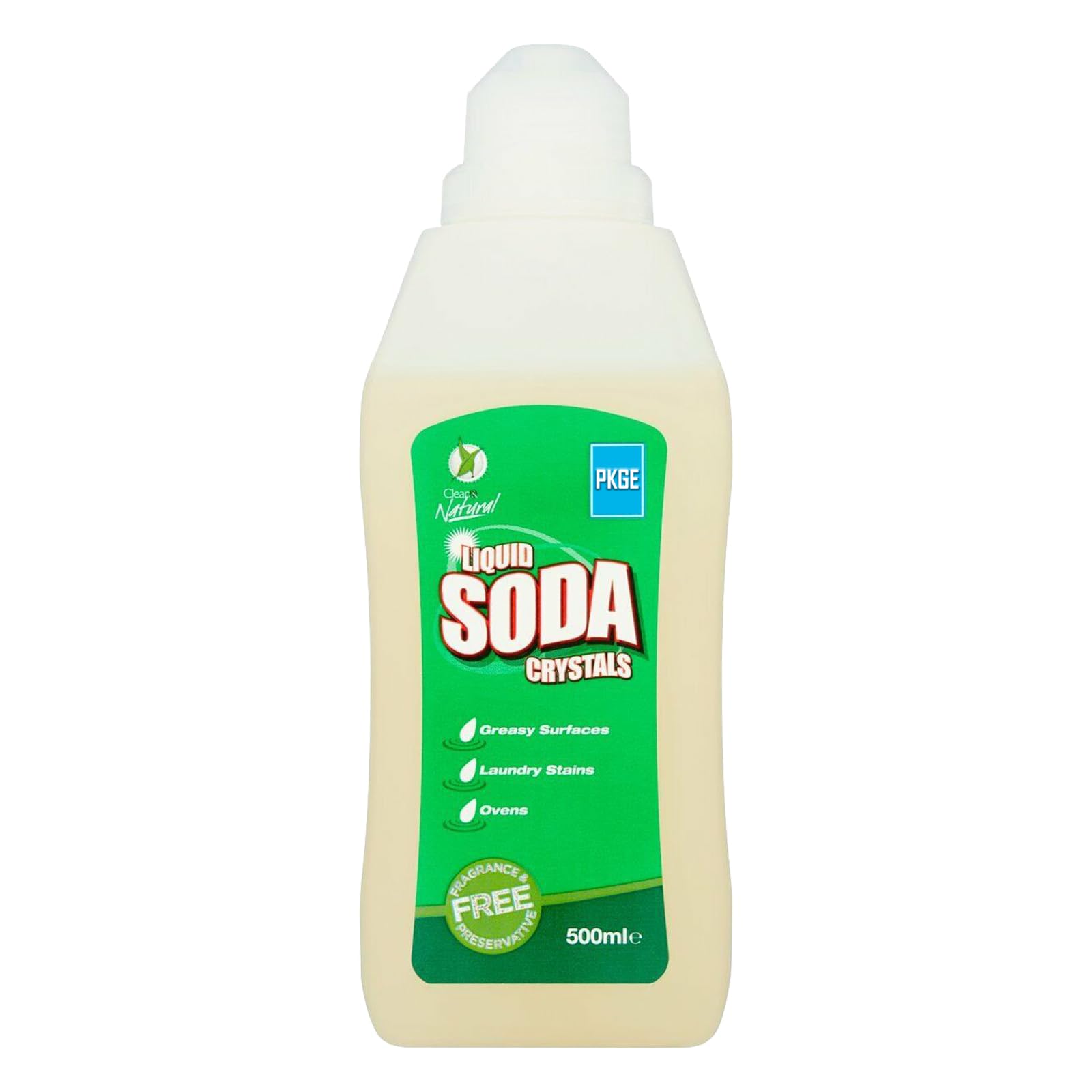 St@llion500ml Liquid Soda Crystals | Multi Purpose Cleaner- Glass, Laundry, Oven, Greasy Stains, Limescale Remover | Kitchen & Bathroom Cleaner Degreaser (Pack of 1)