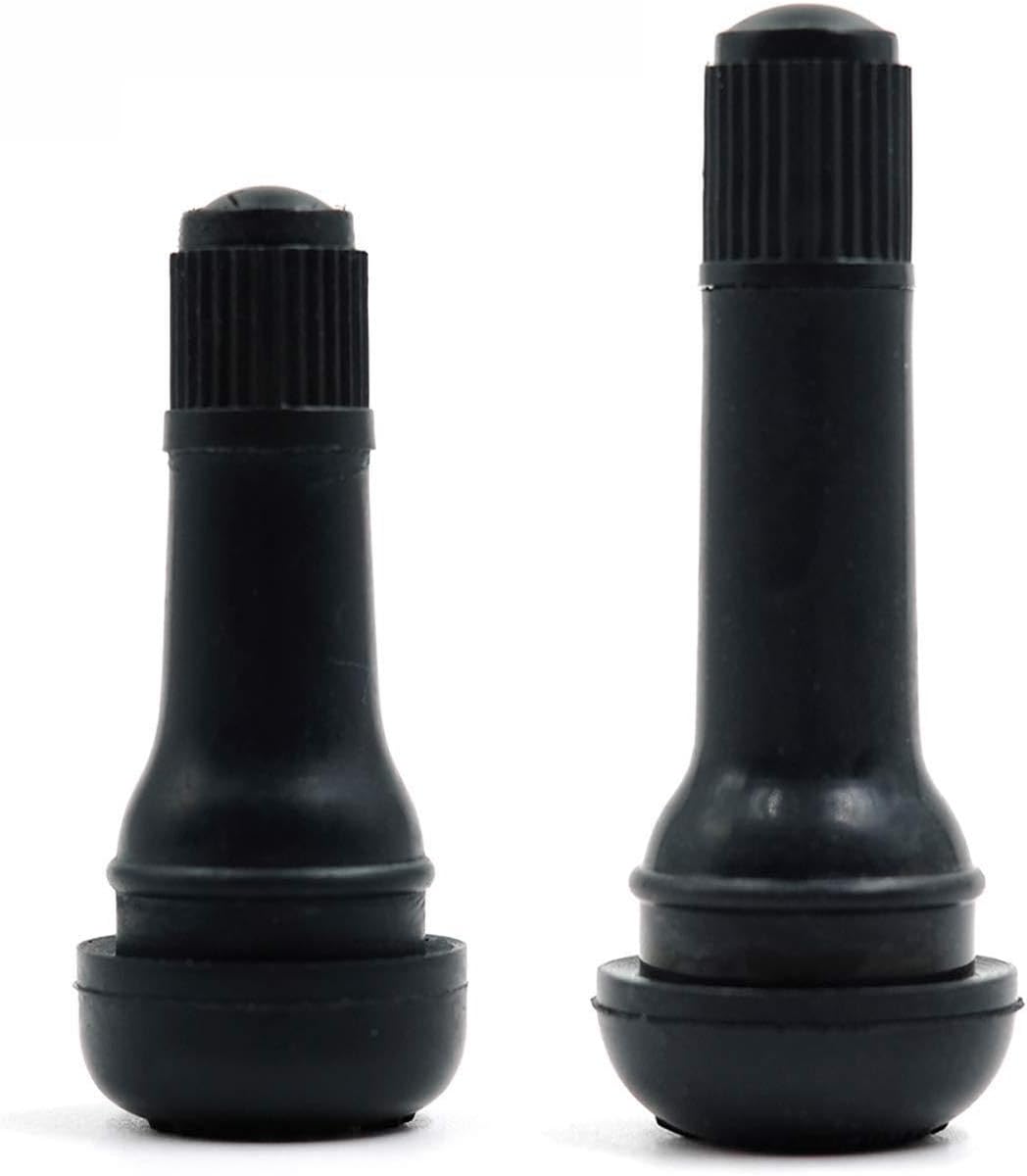 CKAuto TR413 & TR414 Snap-in Rubber Valve Stems(100Pcs/Bag/Style)