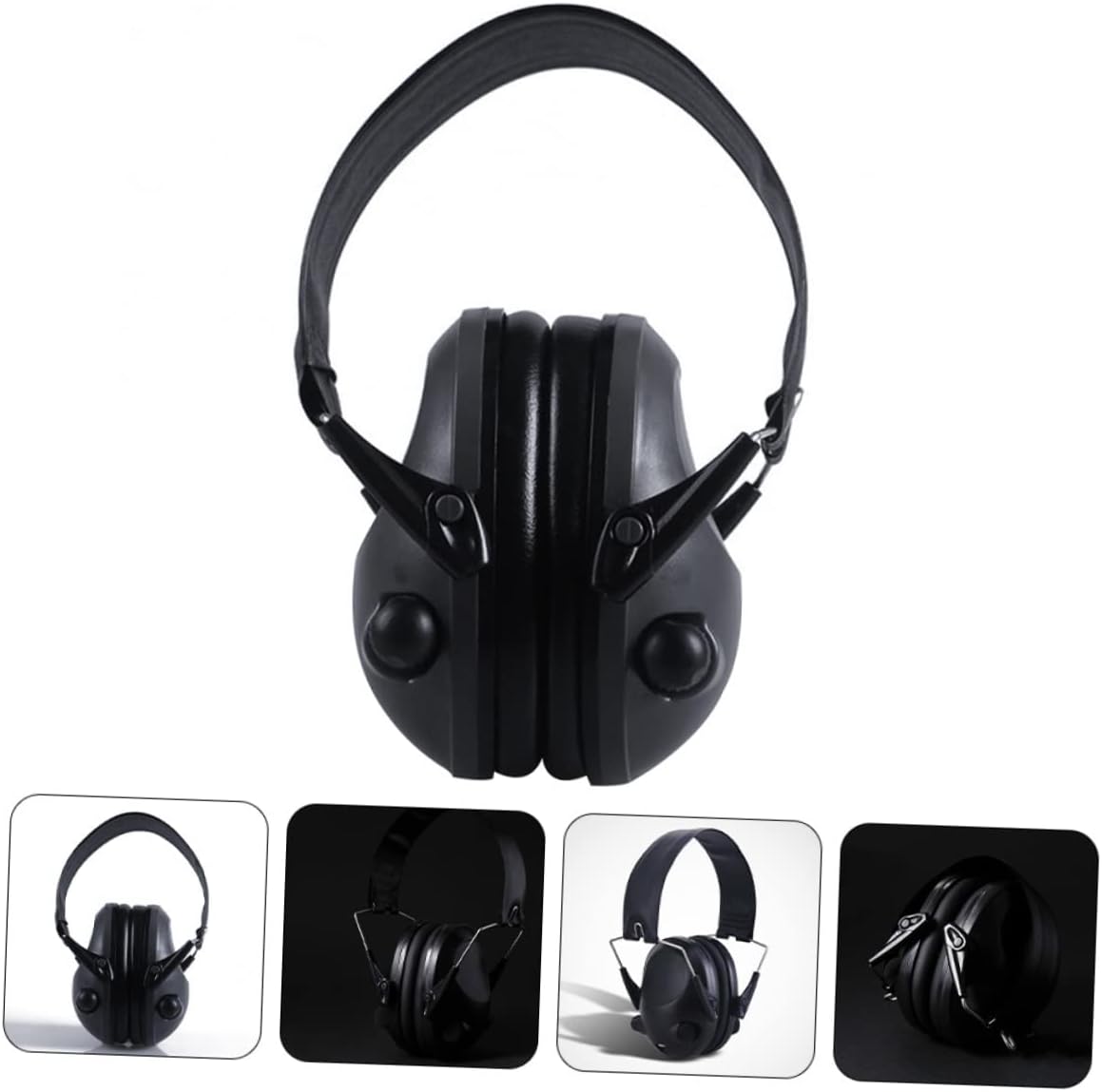 Electronic Ear Protection Earmuffs for Noise Cancelling Headphones Hearing Protection for Shooting Range Comfortable Fit Design