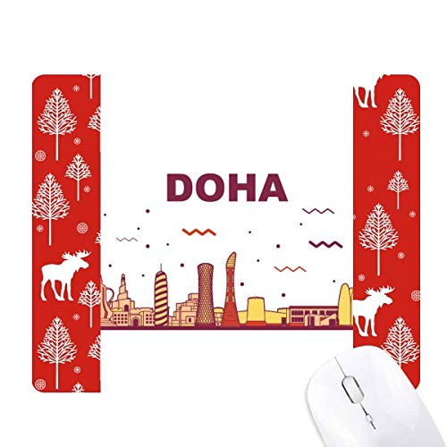 Souris Noël Woods Doha pour sublimer la décoration de votre bureau en hiver