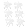 6pairs White Cotton Gloves Jewelry Gloves Coin Handling Cotton for Coin Handling and Jewelry Inspection