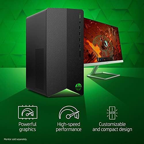 Amazon.com: HP Pavilion Gaming Desktop Computer, AMD 6-Core Ryzen