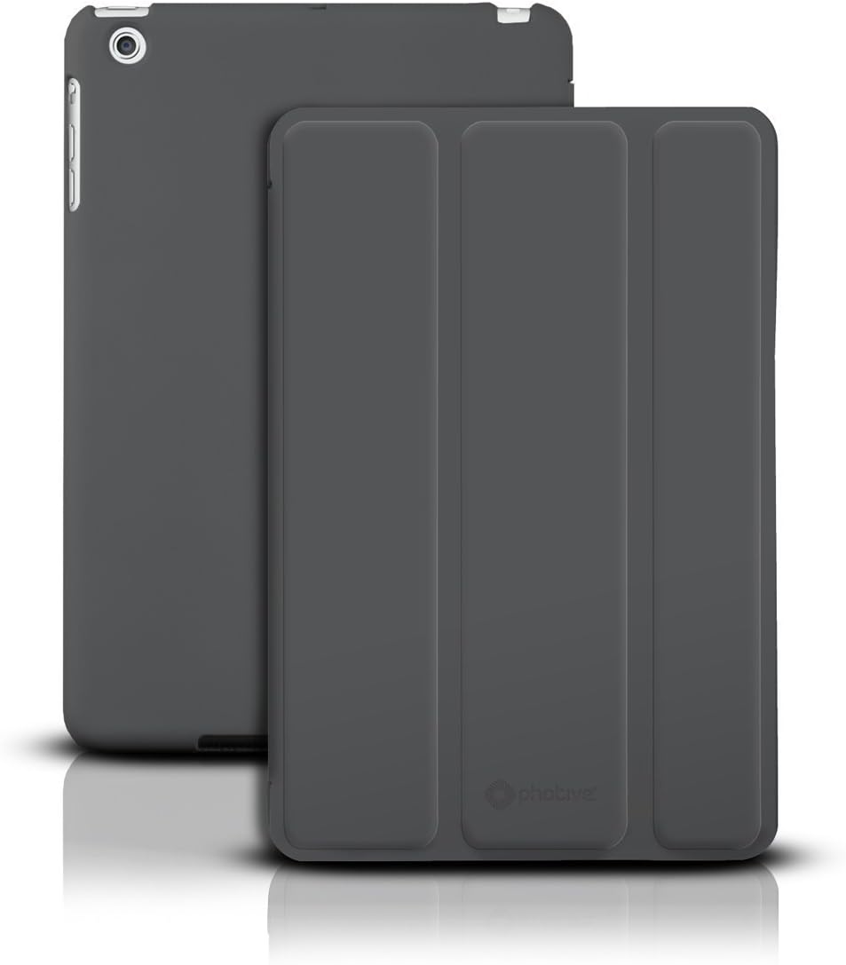 Photive iPad Air 2 Smart Case. Lightweight Smart Cover Case for The New iPad Air 2 with Built in Stand. Front Back Protection for The iPad Air 2 with Built-in Magnet for Sleep/Wake Feature Open Box