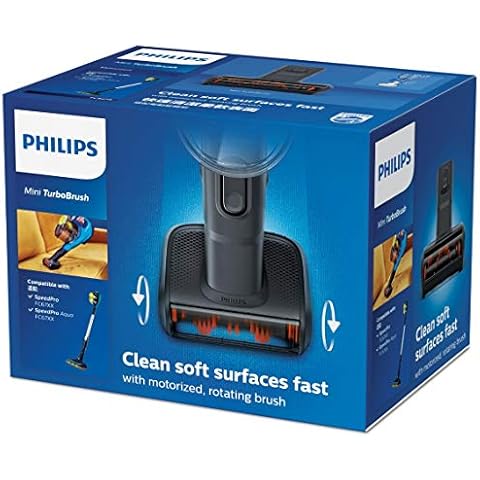 Philips Mini Turbo boquilla motorizada para aspiradora batería Cover