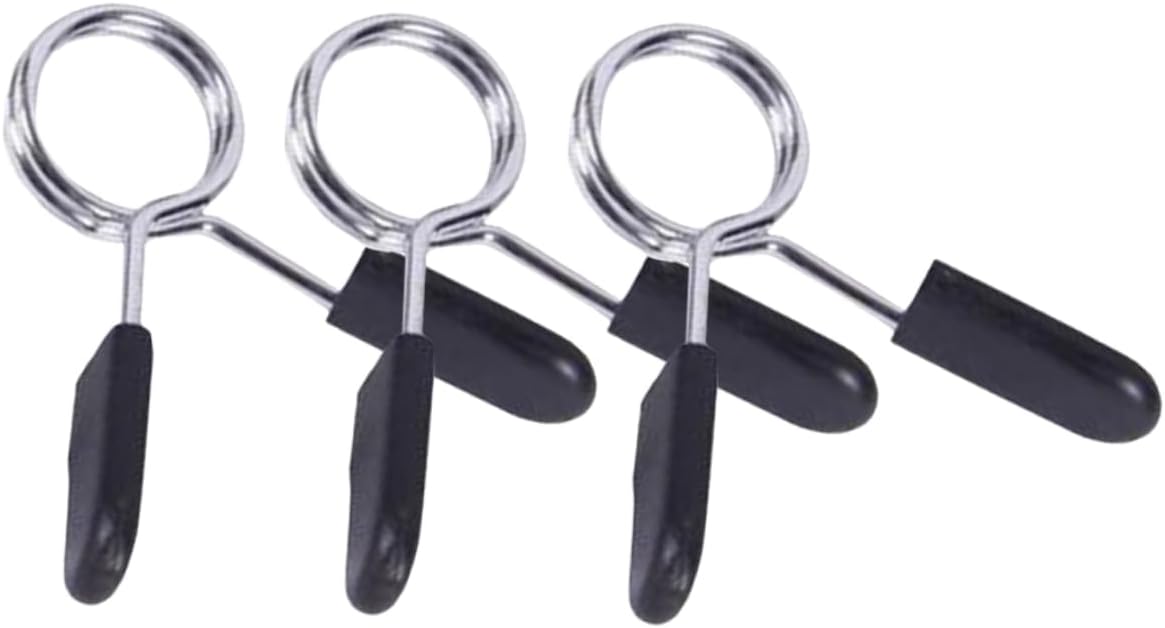 5pcs Barbell Holder Clamps Spring Clip Collars for Dumbbell Barbell Eco-Friendly Handle for Cross Fit
