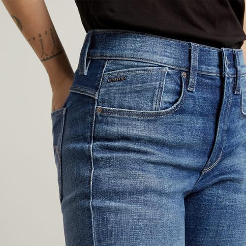 Miniatura 3 de G-Star Para Mujer Lhana Skinny Jeans, Azul Medium Aged D25760-D829-071 , 27w 30l