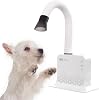 DUZ Hands-Free Dryer for Pets, 4 Temperature Settings, 3 Wind Speed Adjustments, Angle and Distance, BLDC Motor, Premium for Dogs and Cats, Blower, Stand Type, Both Hands, Pet-Friendly Sound, Low