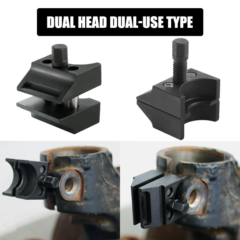 Esparcidor Nudillo Dirección Buje Dividido Puntal Suspensión Herramienta Esparcidora Divisora Auto Suspension Strut Hub Herramienta Expansión Strut Splitter Tool para Mayoría Vehículos