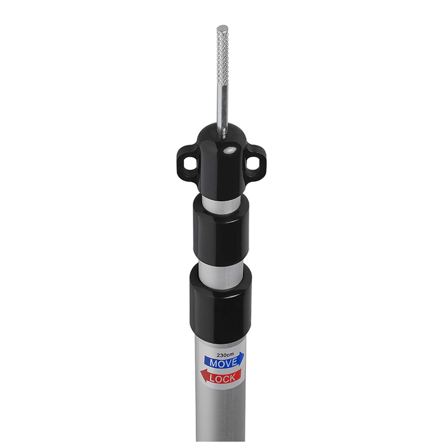 ProPlus 2 STK Teleskop Zeltstange 93-230 cm Alu 3 Größen einstellbar