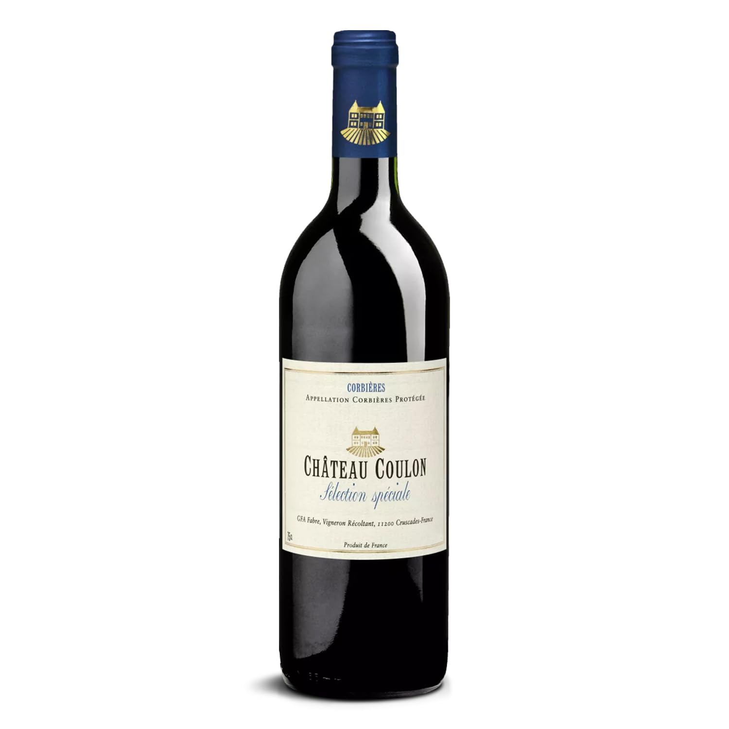 DELINAT – Château Coulon Sélection spéciale 2022 – Französischer Rotwein trocken – Bio-Wein aus Languedoc, vegan (1 x 0,75l)