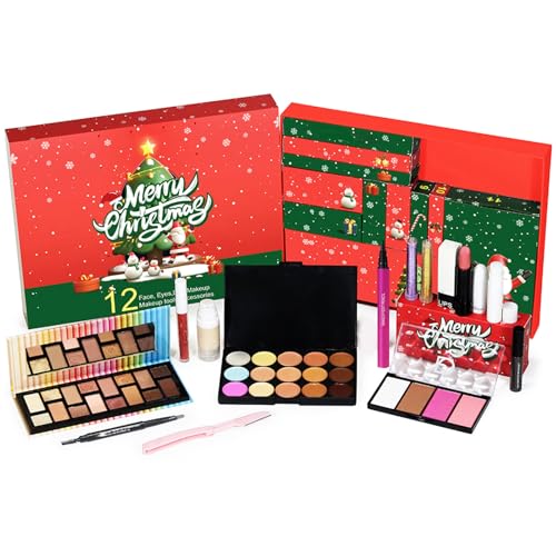 Calendrier de l'Avent maquillage 12 jours, l'idée cadeau de Noël idéale