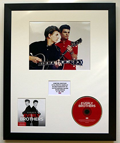 THE EVERLY BROTHERS/PHOTO & CD DISPLAY LTD. EDITION OF THE ALBUM THE VERY BEST OF