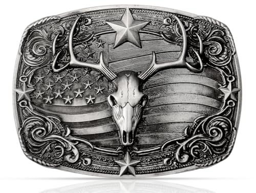 Belt Buckles Men Western Cowboy - Deer Belt Buckle for Men Women
