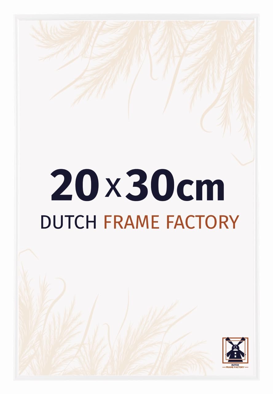 Dutch Frame Factory - Picture frame 20x30 cm White High Gloss - Plastic