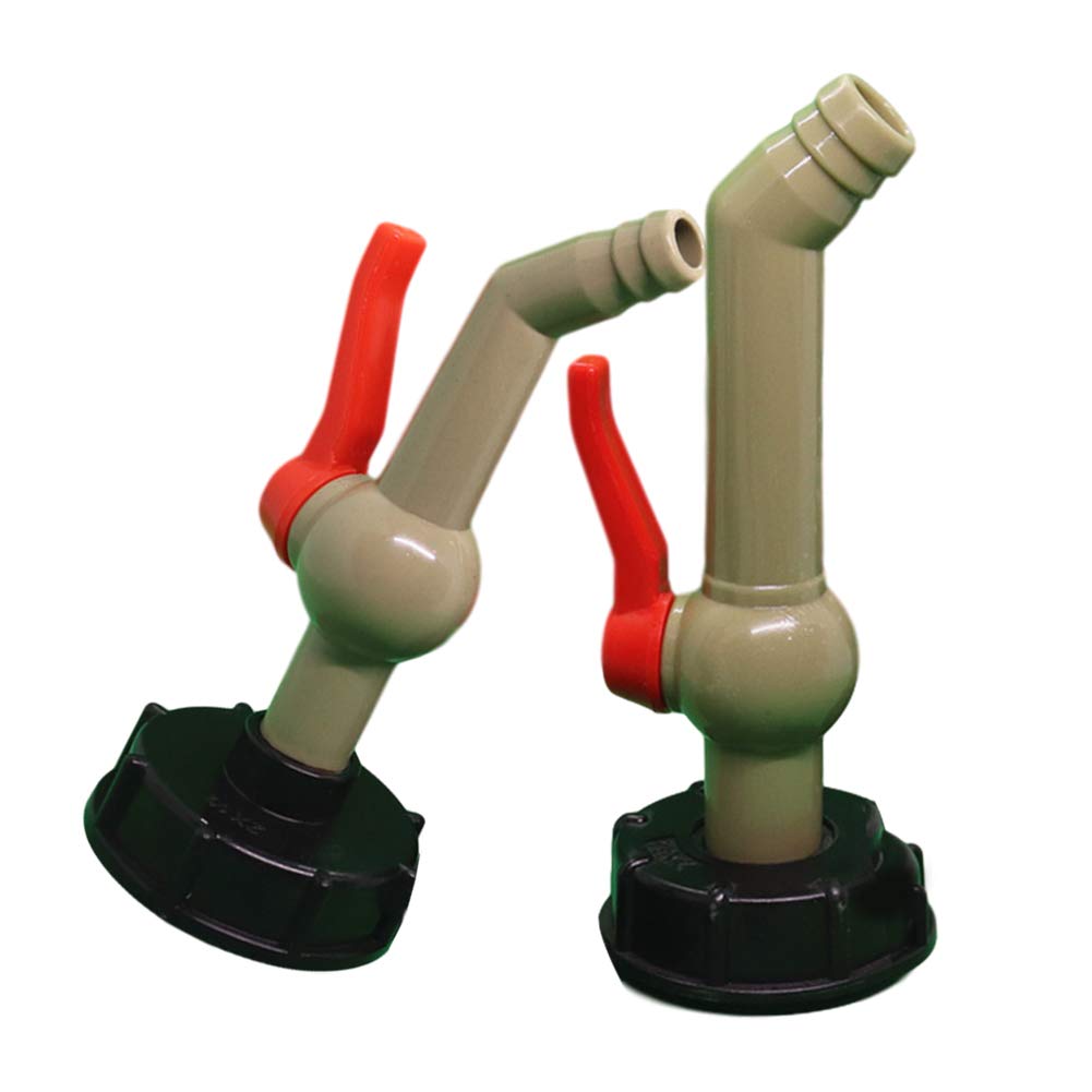 Robinet Cuve 1000L S60X6 IBC Raccord Robinet Avec Raccord De Tuyau 1/2" Adaptateur De Réservoir