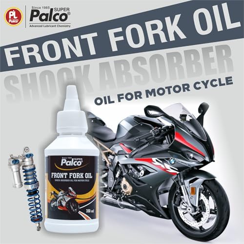 Image of PALCO PAL FRONT FORK OIL | Suspension Fork Fluid | Shock Absorber Oil for Comfortable Ride | Superior Damping Performance, and long-lasting suspension Oil 350 ml (Pack of 5)