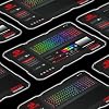 Redragon K670 RGB Backlit Gaming Keyboard, 104 Keys Hot-Swap Mechanical Keyboard, Upgraded Socket, Quiet Linear Red Switch