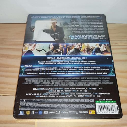 Divergente 2 L'Insurrection Blu-Ray 3D pour soirée cinéma salon - 2
