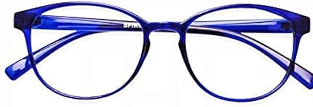 LABHCART As Seen On Shark Tank Zero Power Bluecut & Antiglare Computer Eyeglasses | Blue Sky Full Rim Square | For Men & Women | Medium