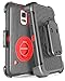 Galaxy S5 Case, Samsung Galaxy S5 Case, BENTOBEN Hybrid Soft Silicone Hard Protective Case Rotating Kickstand Belt Clip Holster Cover Case for Samsung Galaxy S5 S V I9600 GS5 All Carriers, Black/Red